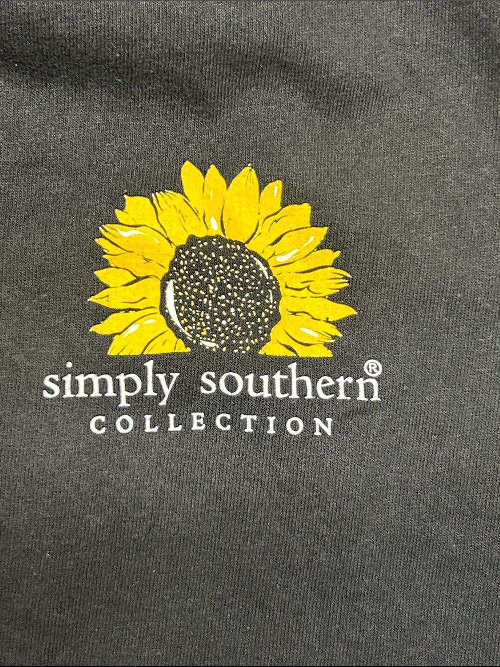 Simply Southern Black Tee “Blessed Grandma” - Picture 3 of 4